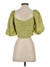 Lulus Green 3/4 Sleeve Blouse Size S - photo 2
