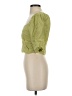 Lulus Green 3/4 Sleeve Blouse Size S - photo 5
