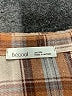 Be Cool Plaid Brown Long Sleeve Button-Down Shirt Size S - photo 7