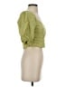 Lulus Green 3/4 Sleeve Blouse Size S - photo 4