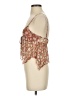 Full Tilt Brown Sleeveless Blouse Size XXS - photo 5