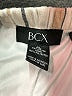 BCX 100% Polyester Stripes Ivory Casual Pants Size M - photo 7