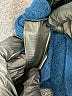 Club Monaco 100% Leather Blue Turtleneck Sweater Size XS - photo 8