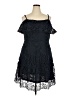City Chic 100% Polyester Black Cocktail Dress Size 18 Plus (M) - photo 1