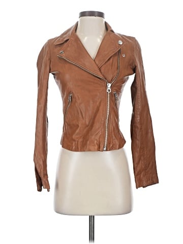 Madewell The Washed Leather Motorcycle Jacket (view 1)