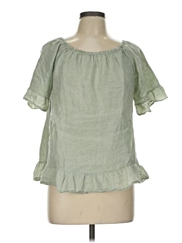 Terzo Millenio Short Sleeve Blouse (view 1)