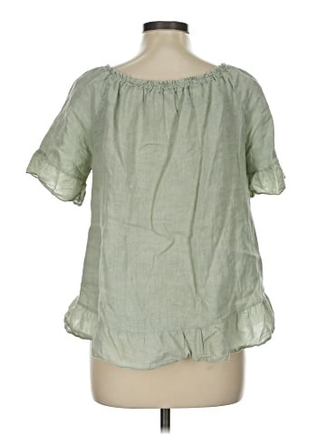 Terzo Millenio Short Sleeve Blouse (view 2)
