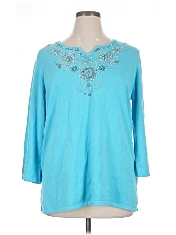 Quacker Factory 3/4 Sleeve Top (view 1)