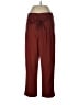 Madewell 100% Polyester Burgundy Casual Pants Size 10 - photo 1