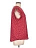 Fun2Fun 100% Polyester Red Short Sleeve Blouse Size L - photo 4
