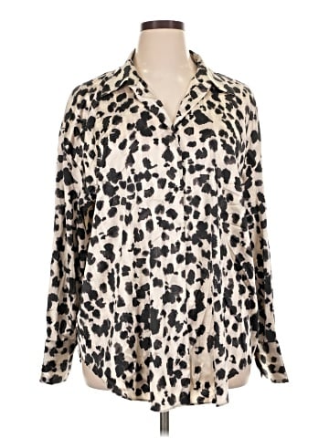 Express Long Sleeve Blouse (view 1)