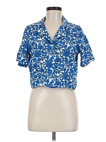 Midnight Sky Short Sleeve Blouse (view 1)