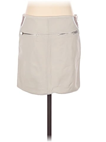 Lamarque Leather Skirt (view 2)