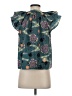 Ulla Johnson 100% Cotton Teal Sleeveless Blouse Size 0 - photo 2