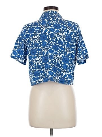 Midnight Sky Short Sleeve Blouse (view 2)