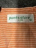 Pants Store Orange Sleeveless Button-Down Shirt Size M - photo 4