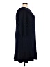 Margaret M Solid Blue Casual Dress Size 3X - photo 4