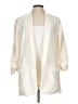 Express 100% Polyester Ivory Blazer Size L - photo 1
