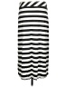 Athleta Stripes Silver Casual Skirt Size M - photo 2