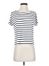 Amour Vert Stripes White Short Sleeve T-Shirt Size XS - photo 1