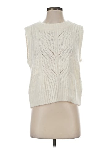 Madewell Pointelle Knowe Sweater Vest (view 1)