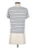 Amour Vert Stripes White Short Sleeve T-Shirt Size XS - photo 2