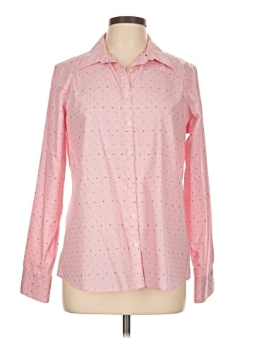 Lands' End Long Sleeve Button-Down Shirt (view 1)