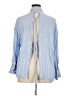 Zara Stripes Blue Long Sleeve Button-Down Shirt Size XL - photo 2
