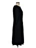 Chaps Solid Black Casual Dress Size L - photo 4