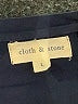 Cloth & Stone 100% Rayon Black Short Sleeve Top Size L - photo 7