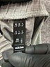 Adidas 100% Polyester Stripes Gray Athletic Shorts Size L - photo 3