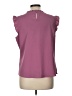 Allegra K Purple Sleeveless Blouse Size L - photo 2