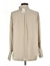 Free People 100% Polyester Tan Long Sleeve Blouse Size M - photo 2