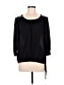 I.ner 100% Polyester Black 3/4 Sleeve Blouse Size M - photo 1