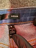 Aqua Stripes Blue Jeans Size 27 waist - photo 7