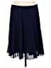 Anne Klein 100% Polyester Solid Blue Formal Skirt Size M - photo 1