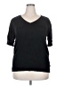 DR2 Black 3/4 Sleeve Top Size 2X - photo 1