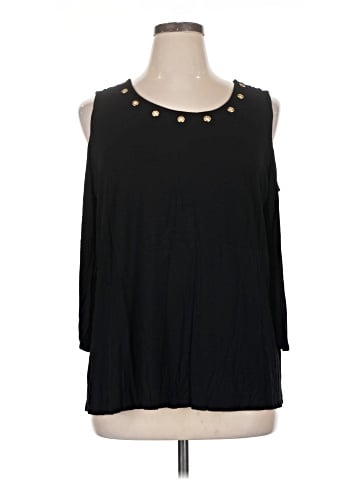 Cable & Gauge Sleeveless T-Shirt (view 1)