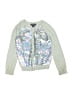 Lands' End Metallic Silver Cardigan Size 6X - photo 1