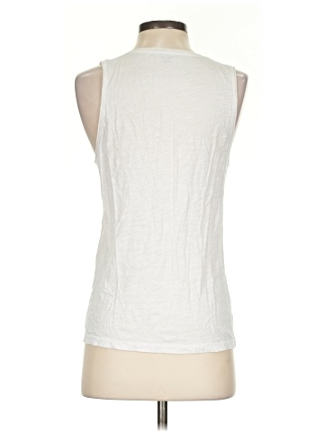 Madewell Whisper Cotton V-Neck Pocket Tank (view 2)