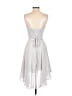 Cinderella Divine 100% Polyester Gray Cocktail Dress Size 4 - photo 2