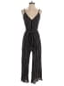 Blue Rain 100% Rayon Stripes Black Jumpsuit Size M - photo 1