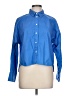J.Crew 100% Cotton Blue Long Sleeve Button-Down Shirt Size 10 - photo 1