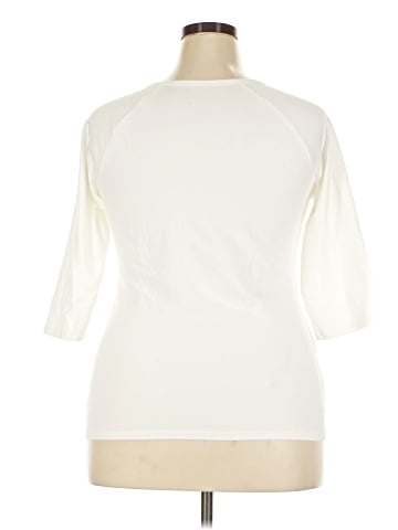 Hanes 3/4 Sleeve T-Shirt (view 2)
