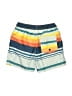 Tea 100% Polyester Blue Board Shorts Size 4 - photo 2