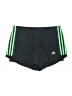 Adidas 100% Polyester Green Athletic Shorts Size M - photo 1