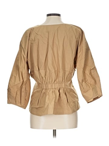 Ann Taylor LOFT 3/4 Sleeve Button-Down Shirt (view 2)
