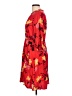 Old Navy Print Red Casual Dress Size L - photo 5