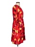 Old Navy Print Red Casual Dress Size L - photo 4