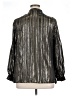 Alfani 100% Polyester Metallic Silver Long Sleeve Blouse Size 1X - photo 2